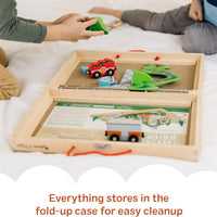Melissa & Doug - Take-Along Railroad Toy
