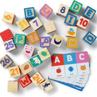 Ms. Rachel - Letter, Number, and Blocks with Activity Cards