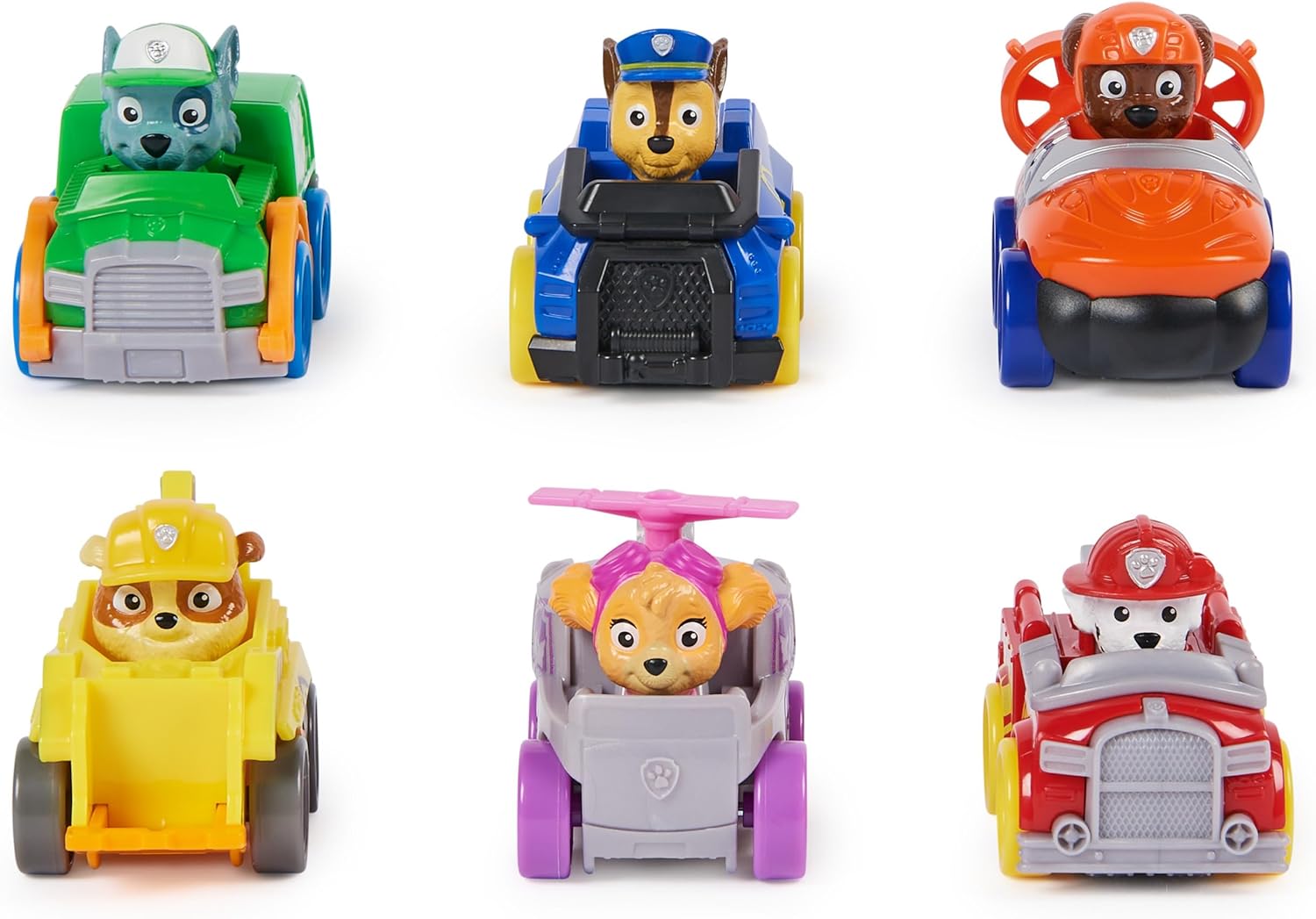 Paw Patrol - Pup Squad Racers 6 Piece Vehicle Gift Set
