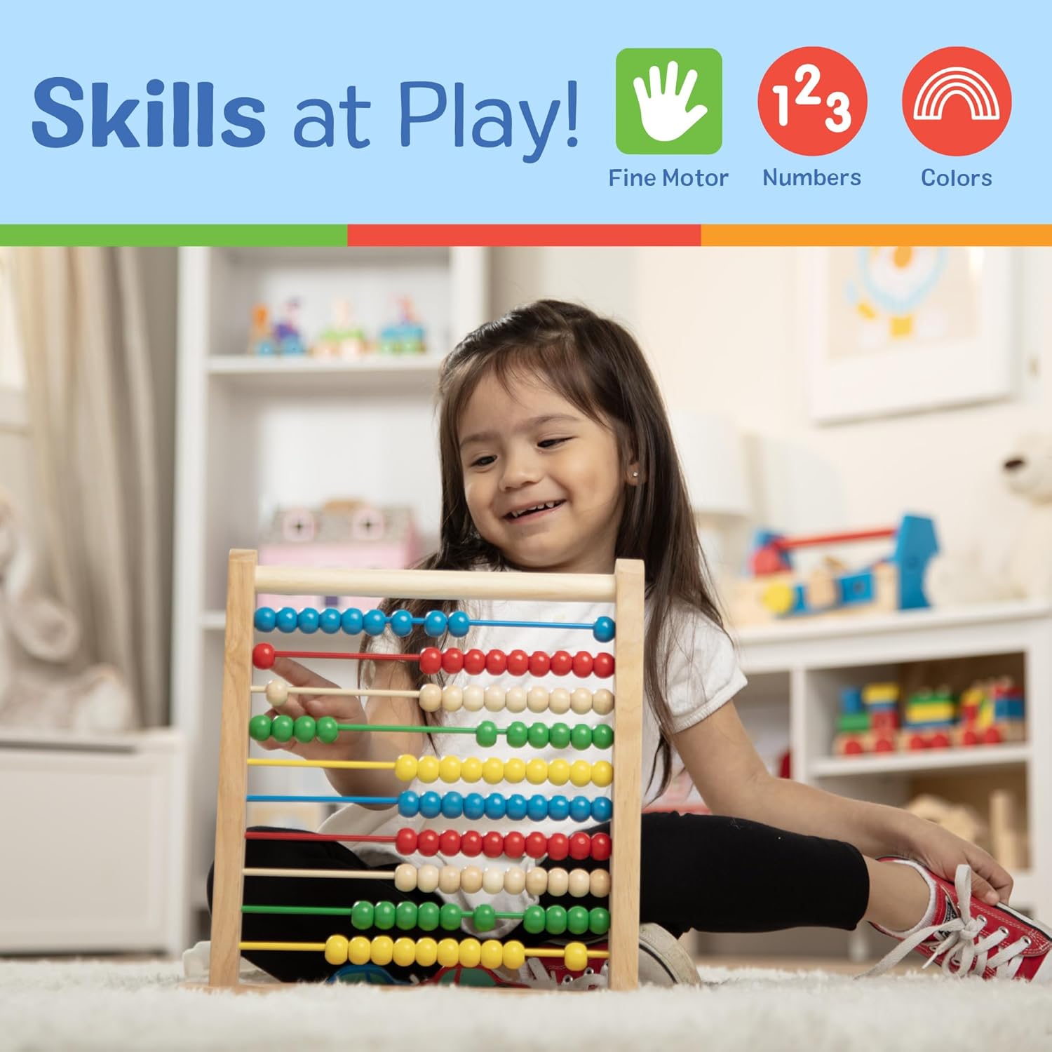 Melissa & Doug - Wooden Abacus