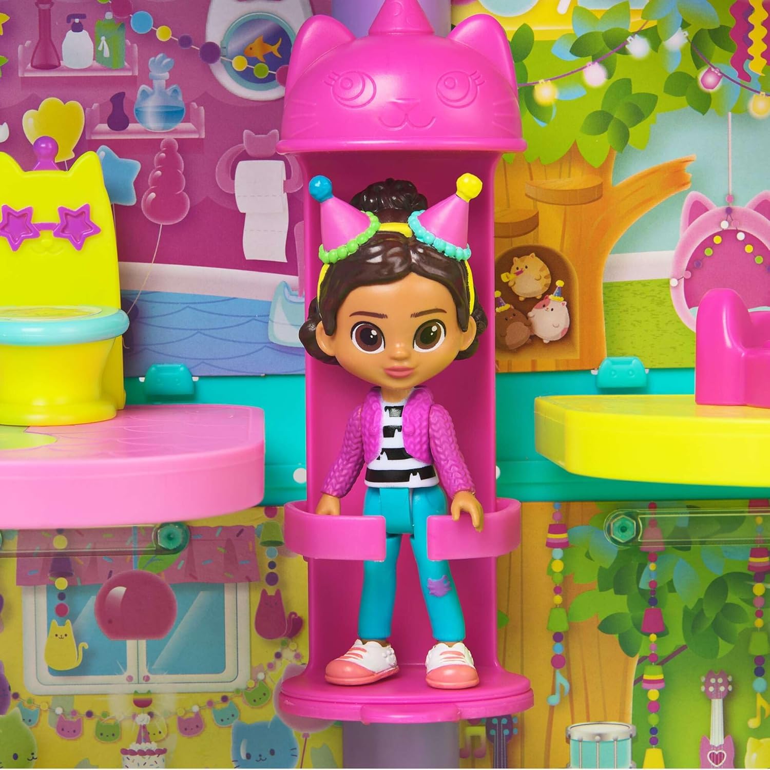 Gabby’s Dollhouse - Purrfect Dollhouse in Rainbow Playset