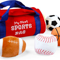 GUND - My First Sports Bag Stuffed Plush Playset