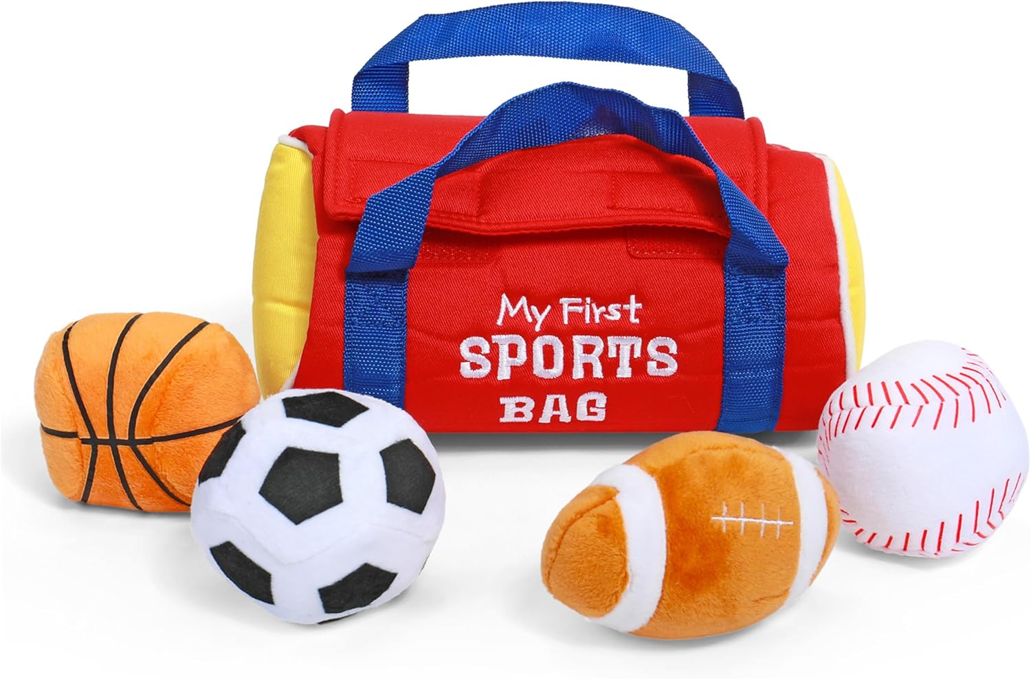 GUND - My First Sports Bag Stuffed Plush Playset