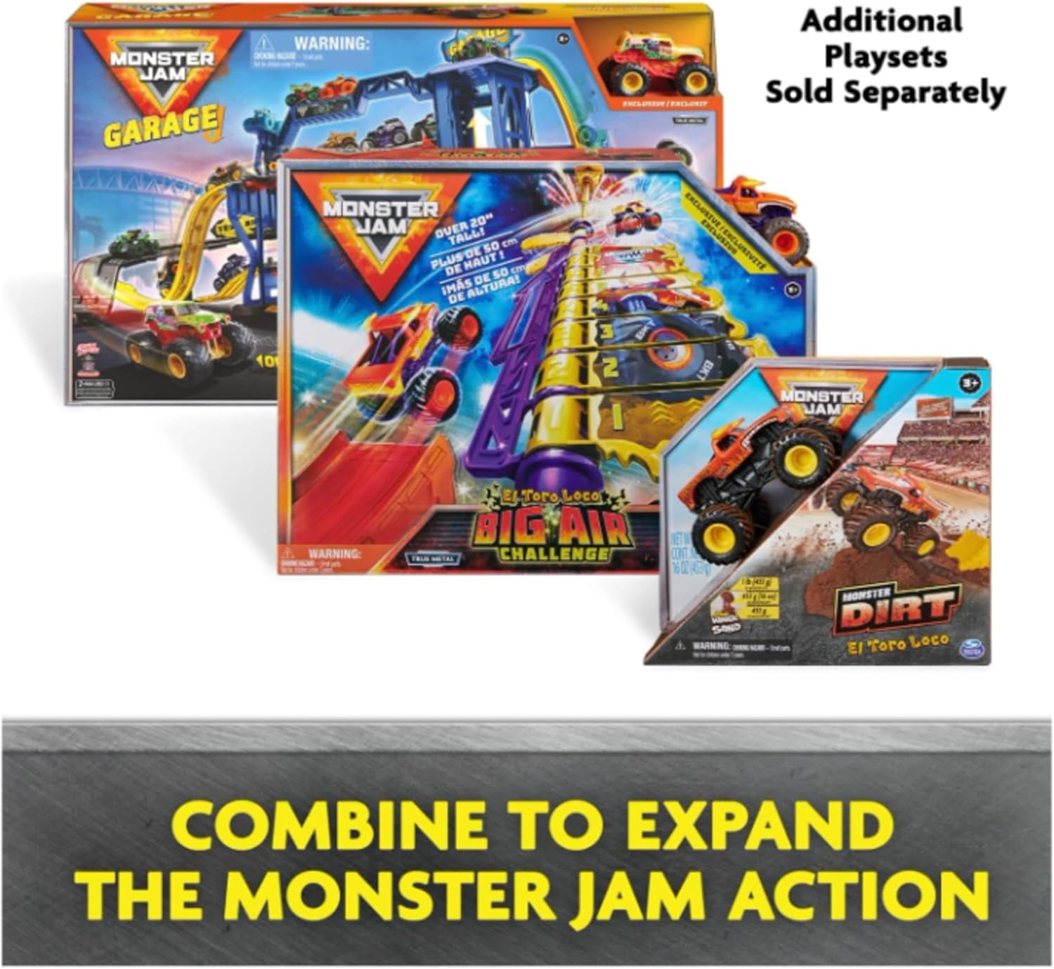 Monster Jam - Megalodon Loop of Doom Stunt Playset