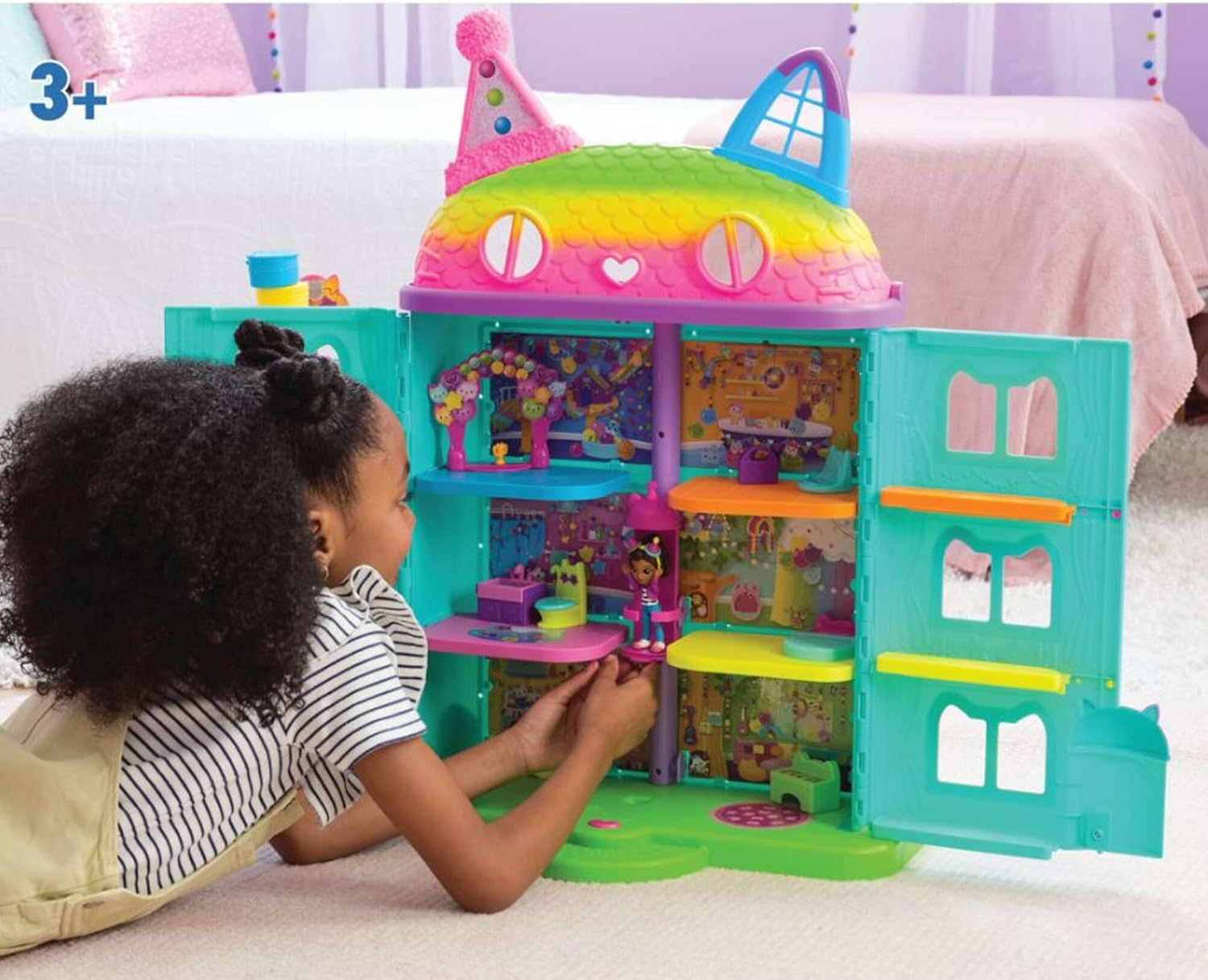Gabby’s Dollhouse - Purrfect Dollhouse in Rainbow Playset