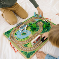 Melissa & Doug - Take-Along Railroad Toy