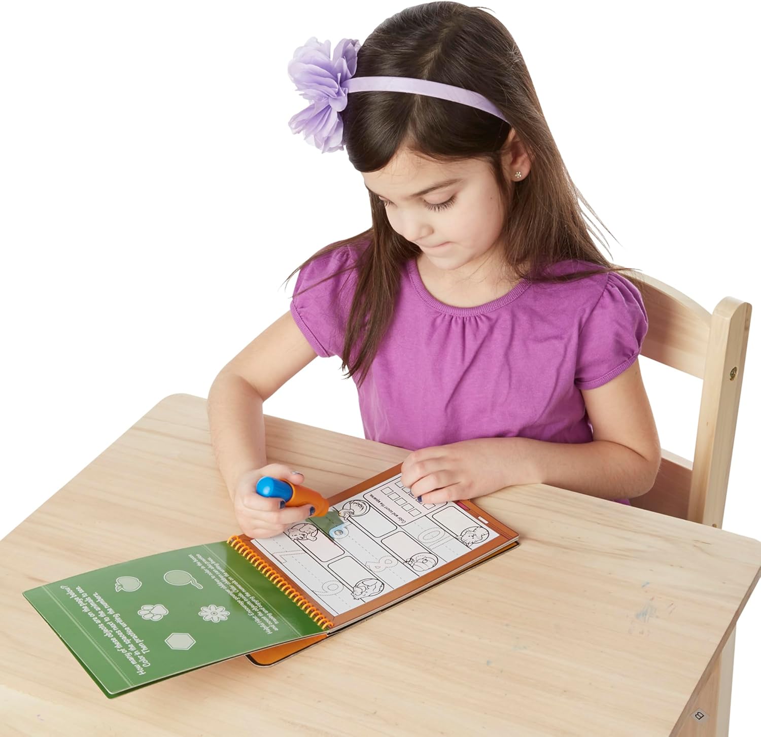 Melissa & Doug - On The Go Water Wow! Reusable Water-Reveal Activity Pad - Numbers